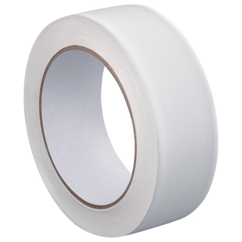 WESTEX adhésif à joint PVC gaufré transversal, blanc, 38 mm × 33 m